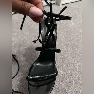 Saint Laurent heel sandals